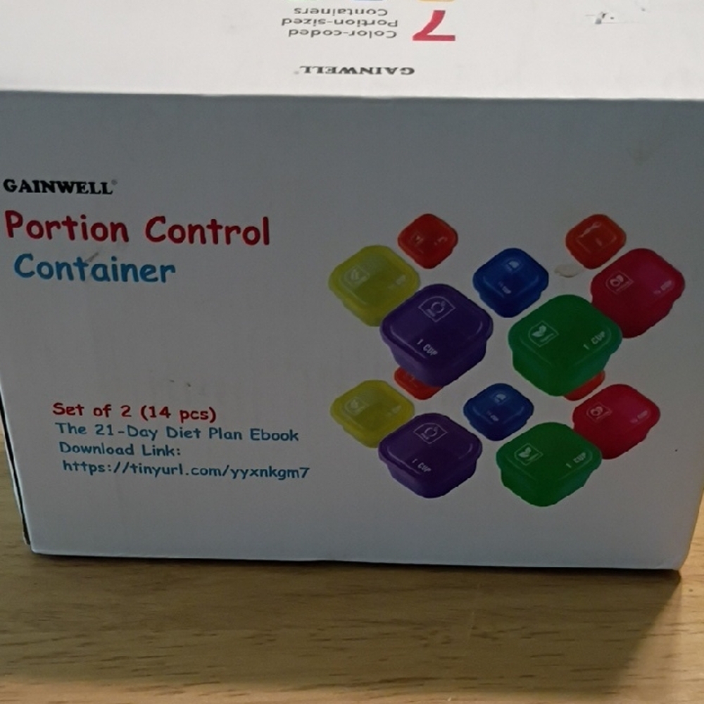 Gainwell Portion Control Container Set
